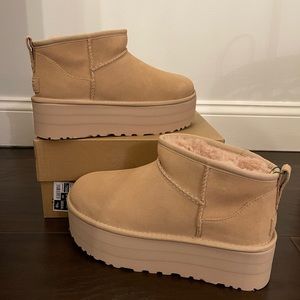 Ugg Ultra mini platform driftwood
